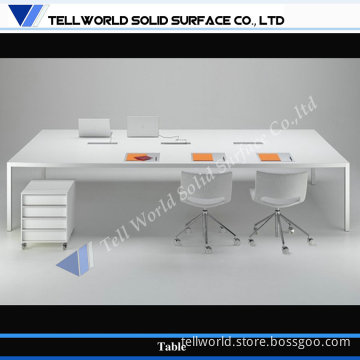 Solid Surface Commercial Office Conference Table (TW-MATB-055)